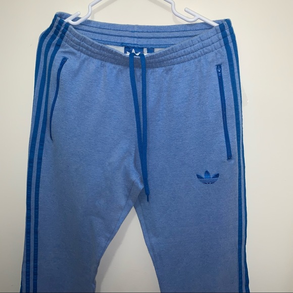 Adidas 3 Stripes 72%Cotton Drawstring Joggers Pant size Medium - Picture 11 of 13